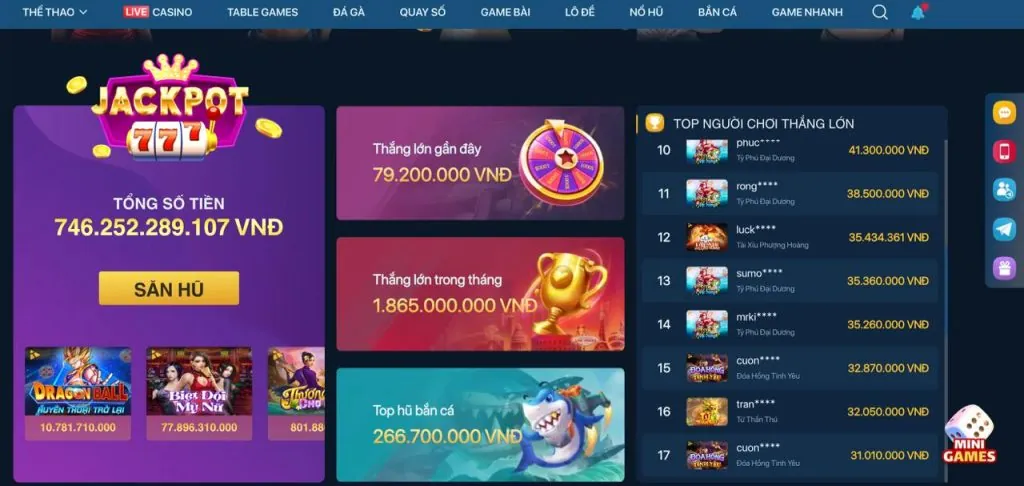 Game casino mới tại e2betvip